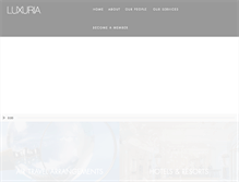 Tablet Screenshot of luxuria-s.com